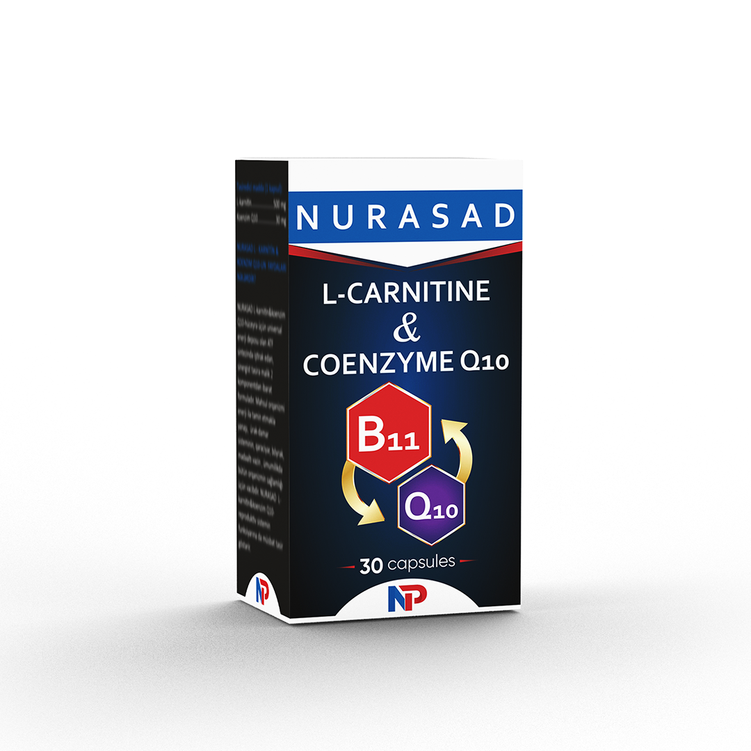 L carnitine - Coenzyme Q10 - 30 capsules